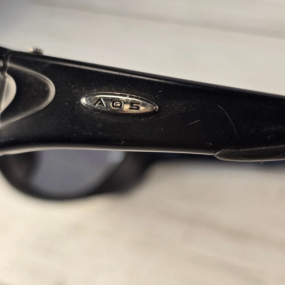 AOSafety AOS Rival Z87 Sunglasses Black Wrap Sport Safety‎ Glasses Taiwan